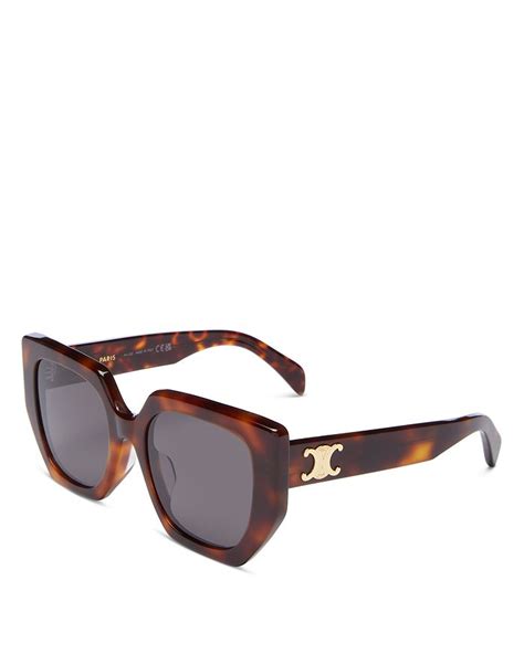 CELINE Triomphe Butterfly Sunglasses, 55mm.